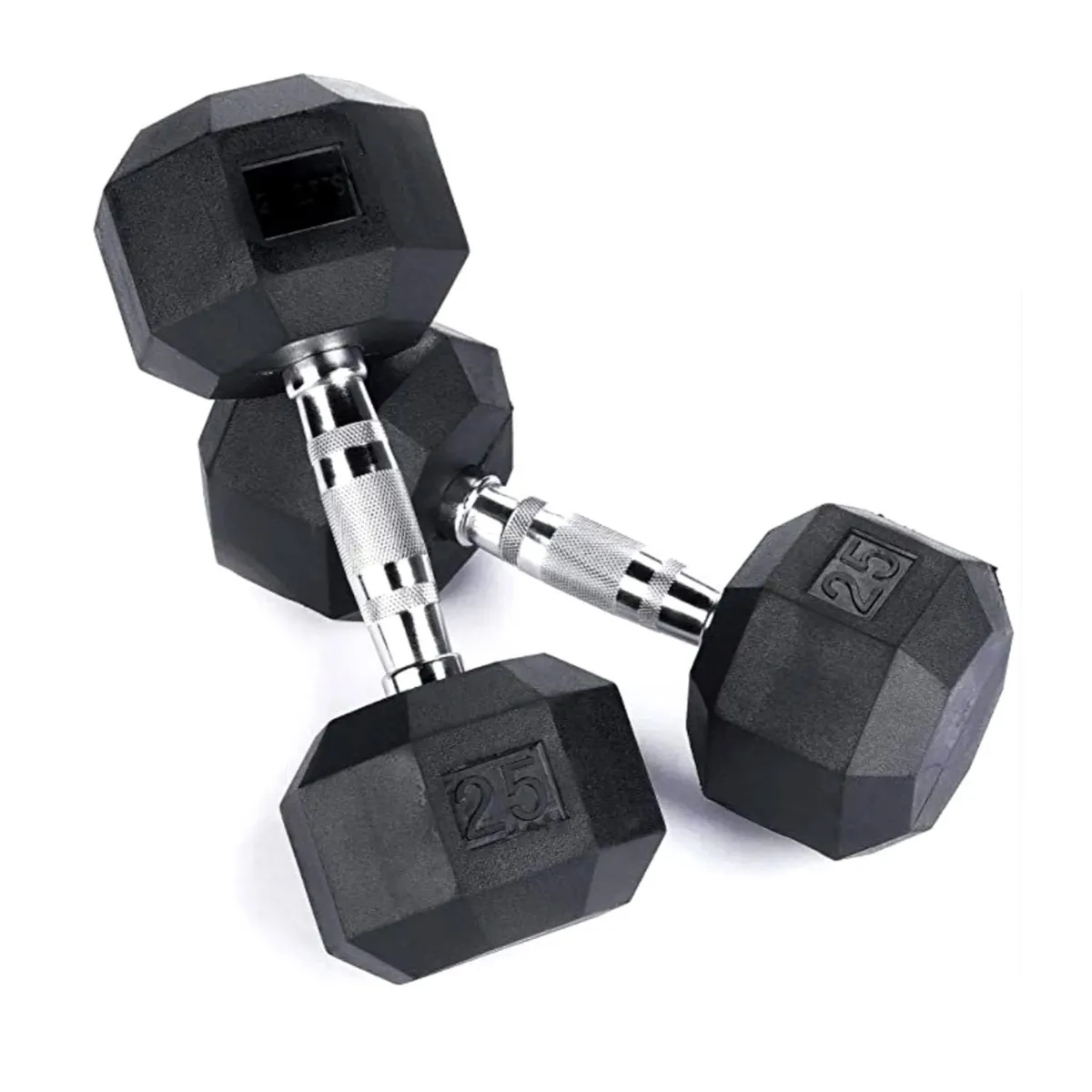 XTREME SPORT - Mancuernas Hexagonales 2.5 kg  Pesas de Goma x2