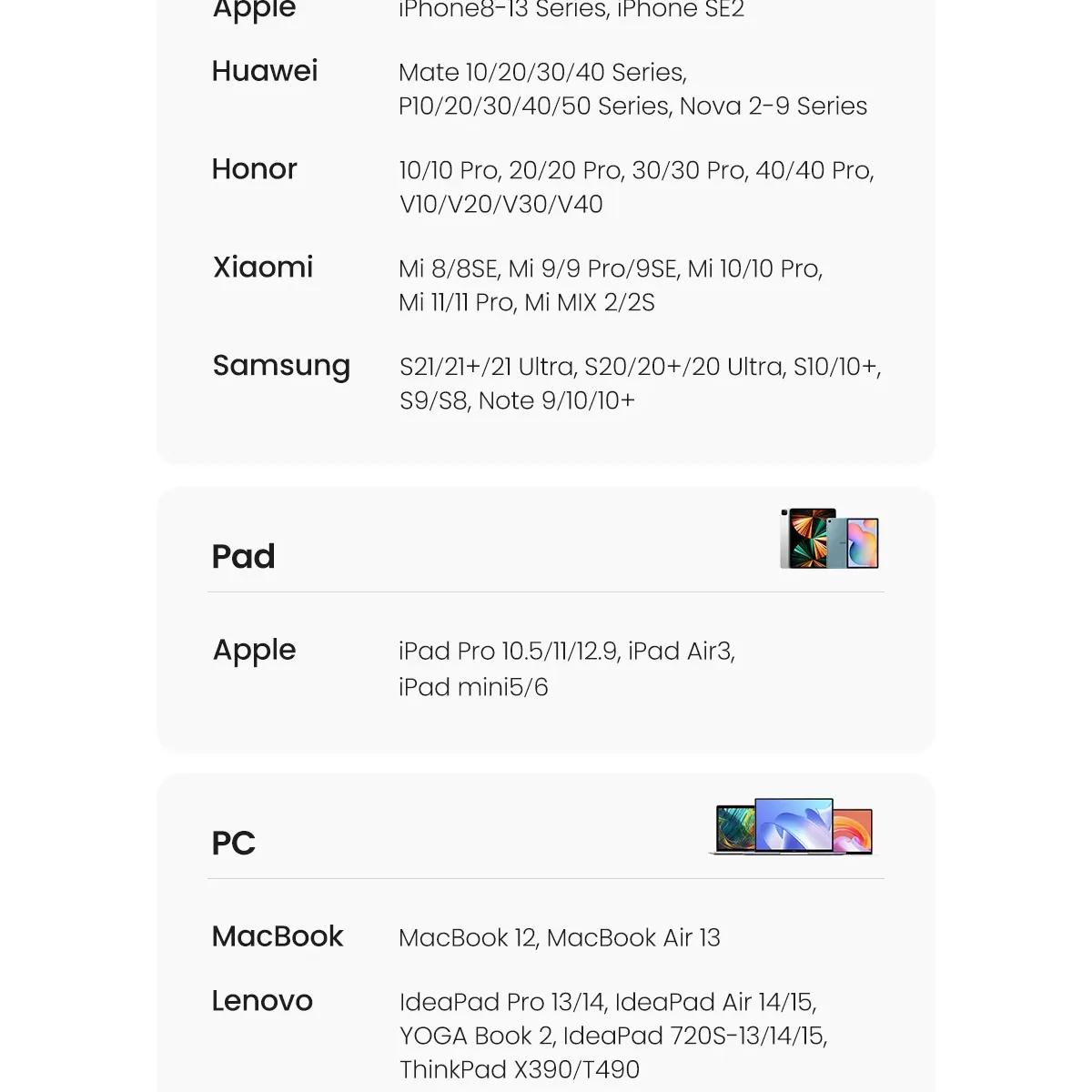 UGREEN - Cargador GaN USB tipo C enchufe US - 45W - UGREEN - Gris