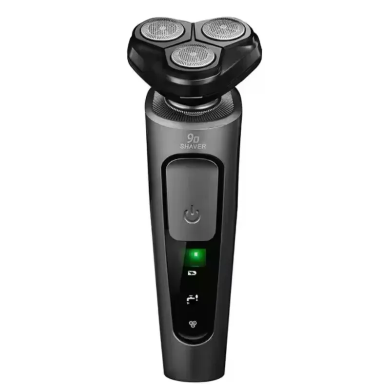 GENERICO - Afeitador portatil recargable 9D carga USB Gris