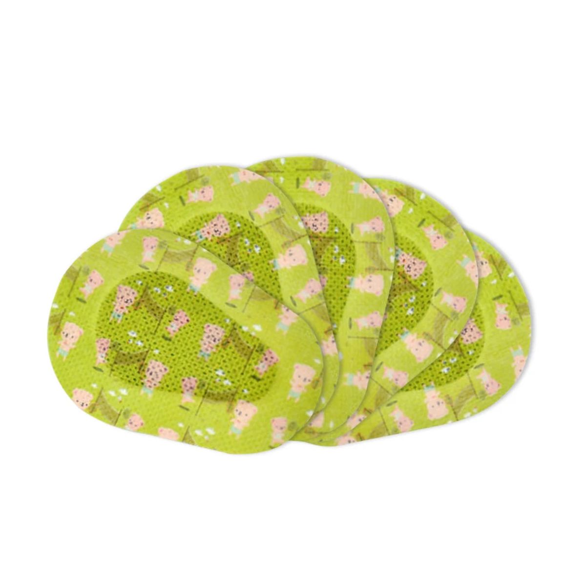 GENERICO - 15 Parches Oculares Para Niño Ojo Perezoso Ambliopía c/verde