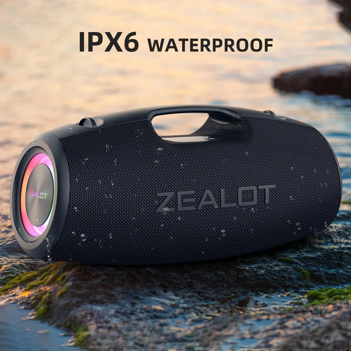 ZEALOT - Zealot S78 Parlante Bluetooth 120W IP67 5.2 PowerBank no Tronsmart