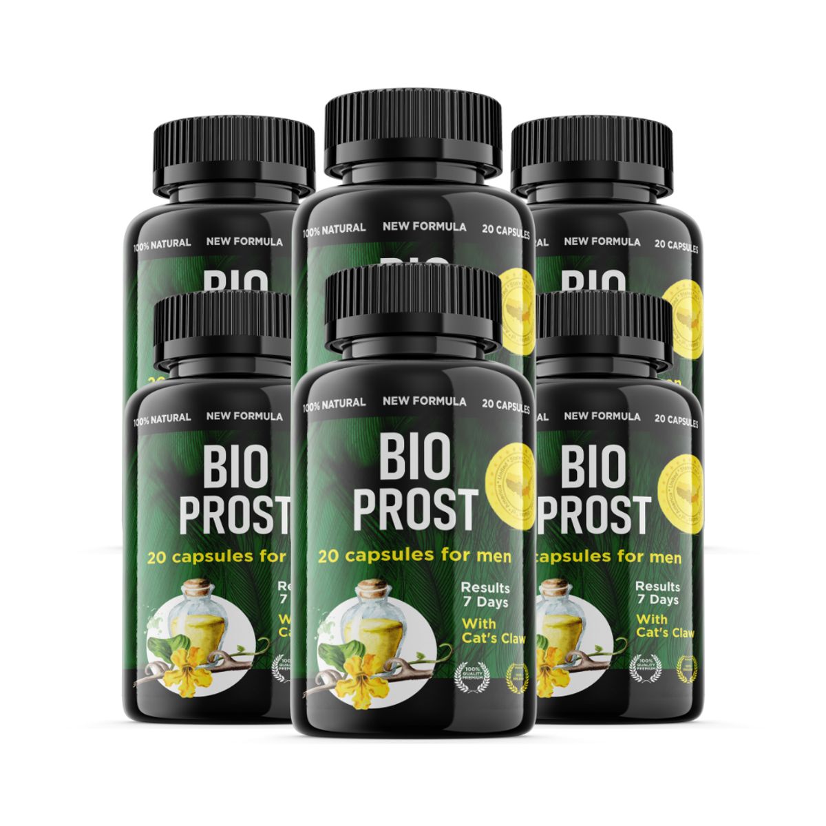 BIOPROST - Bioprost con Uña de Gato Pack 6 Frascos