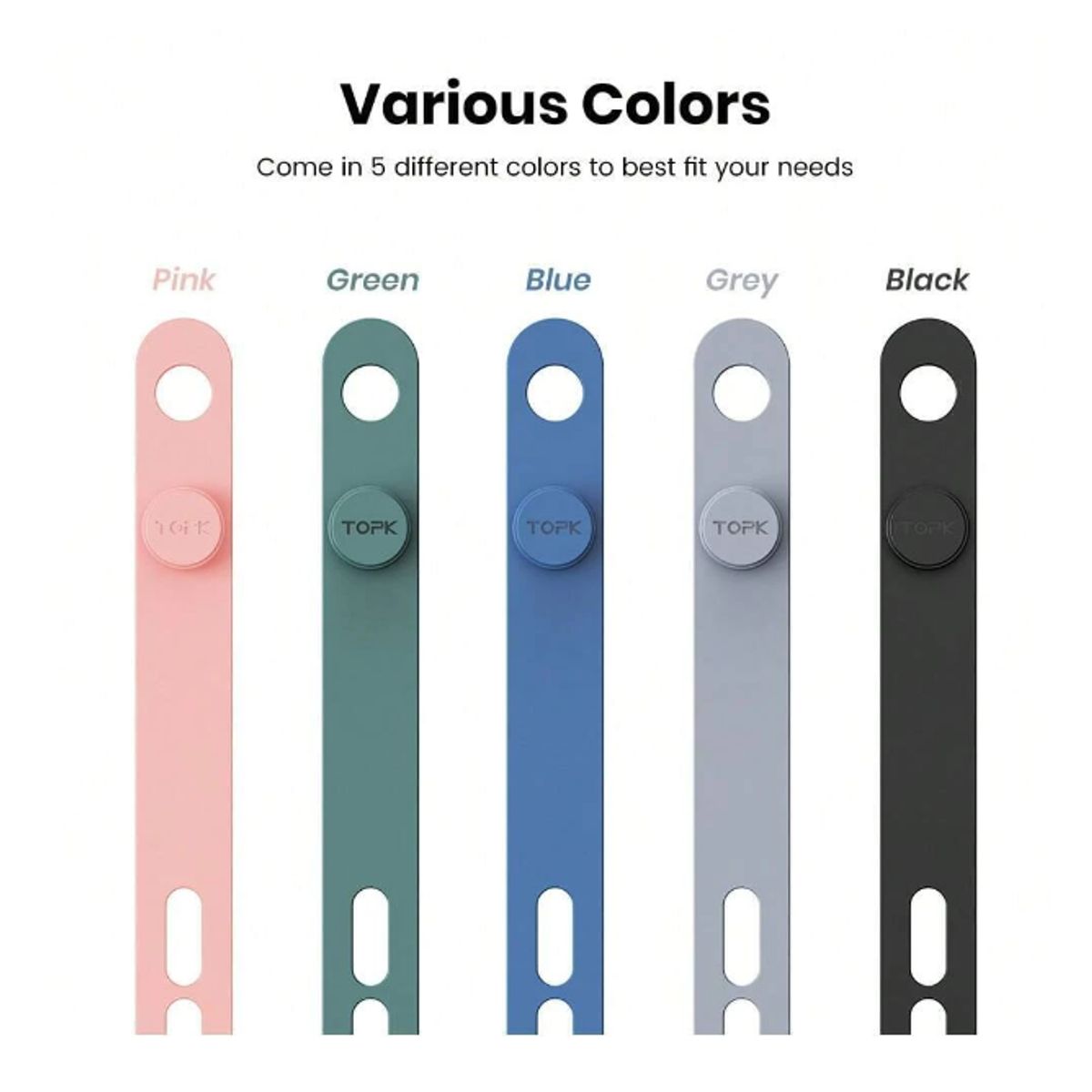 GENERICO - ORGANIZADOR DE CABLES TOPK 5UND