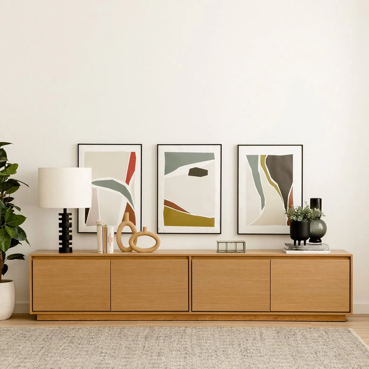 VENTITAS HOME - Mesa de TV Antoinette 70” Ventitas Home Color Rovere