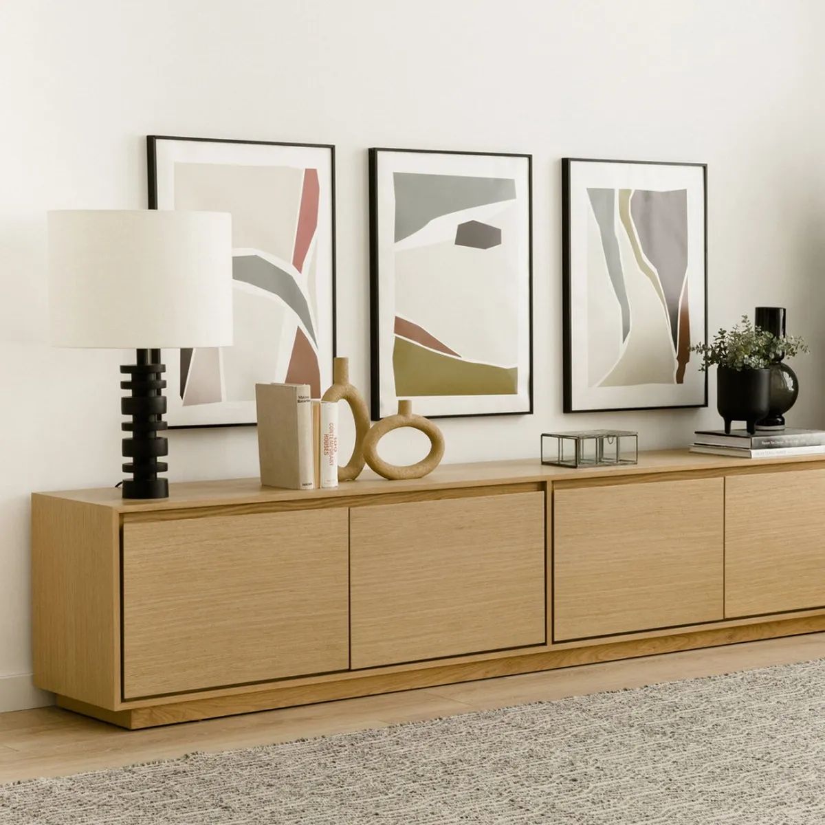 VENTITAS HOME - Mesa de TV Antoinette 70” Ventitas Home Color Rovere