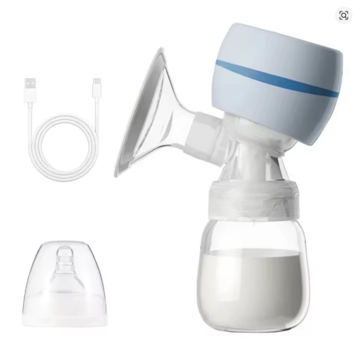 GENERICO - EXTRACTOR DE LECHE MATERNA PORTATIL PANTALLA LED