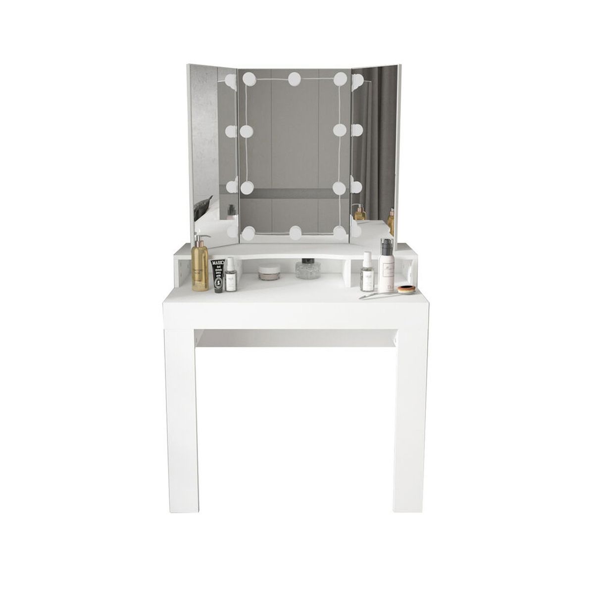 VENTITAS HOME - Tocador + Espejo Rubila Ventitas Home Blanco