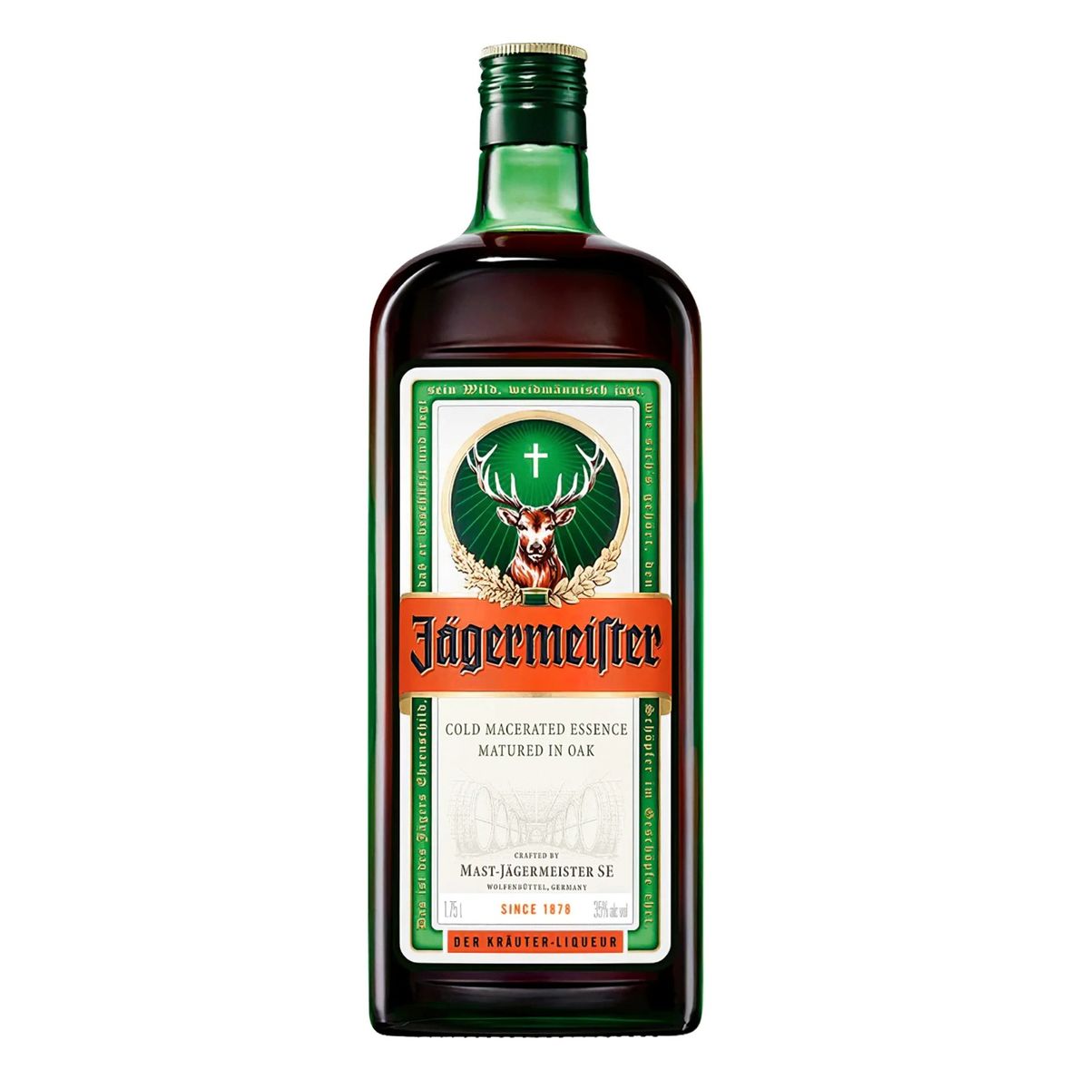 JAGERMEISTER - Licor Jagermeister Original Botella 175L