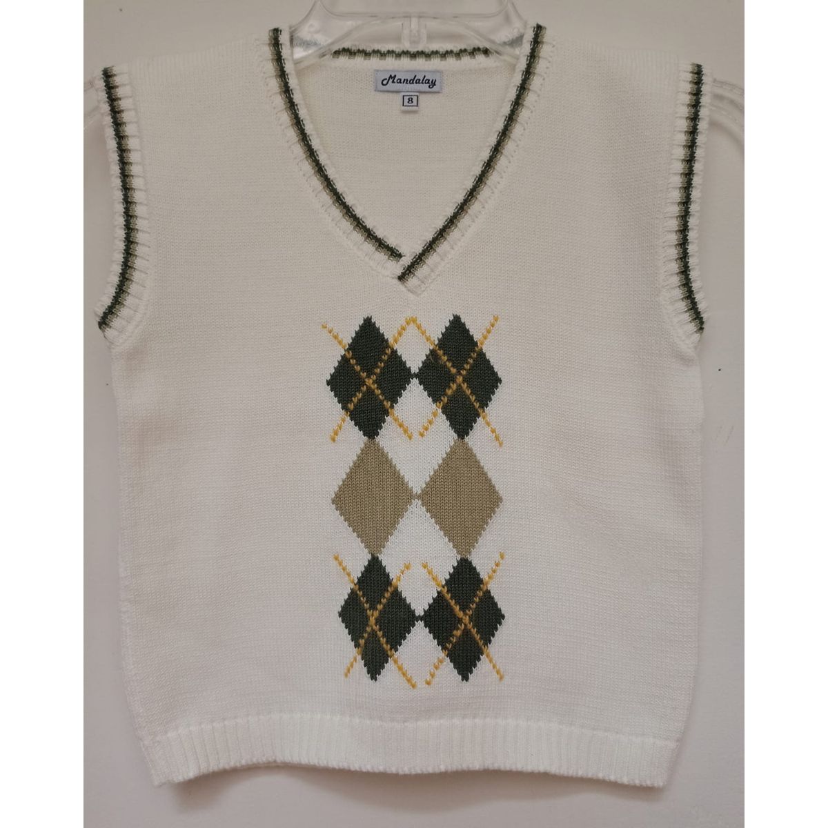 GENERICO - Pullover Chaleco Cocos Hueso Mandalay Knits