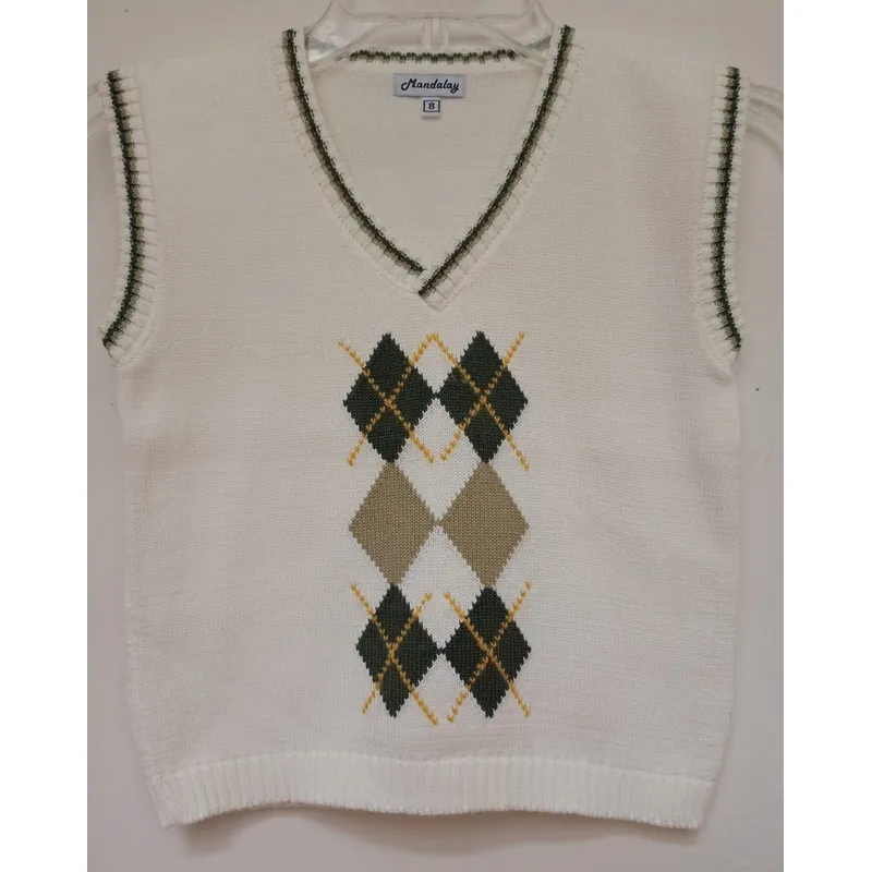 GENERICO - Pullover Chaleco Cocos Hueso Mandalay Knits