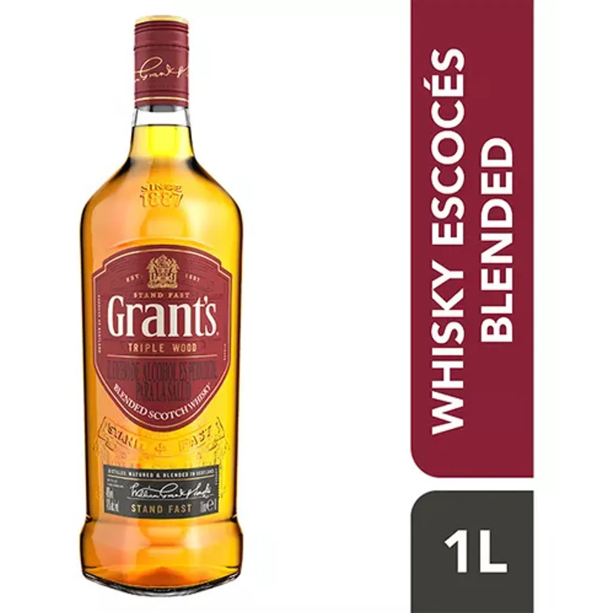 GRANTS - Whisky Grants Triple Wood 1000ml