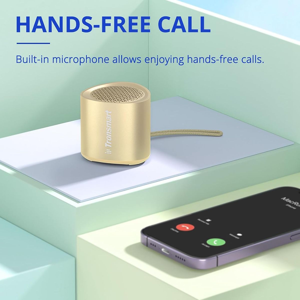 TRONSMART - Parlante Bluetooth Tronsmart Nimo - Dorado