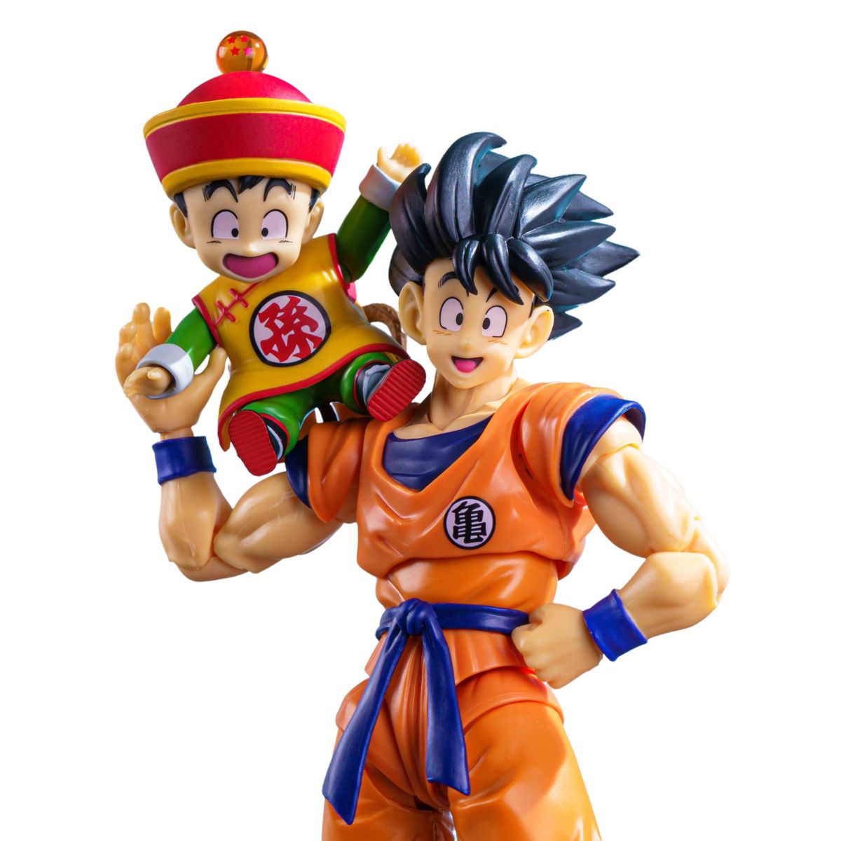 BANDAI - SH Figuarts GOKU & GOHAN KID & NUBE VOLADORA SDCC 2024