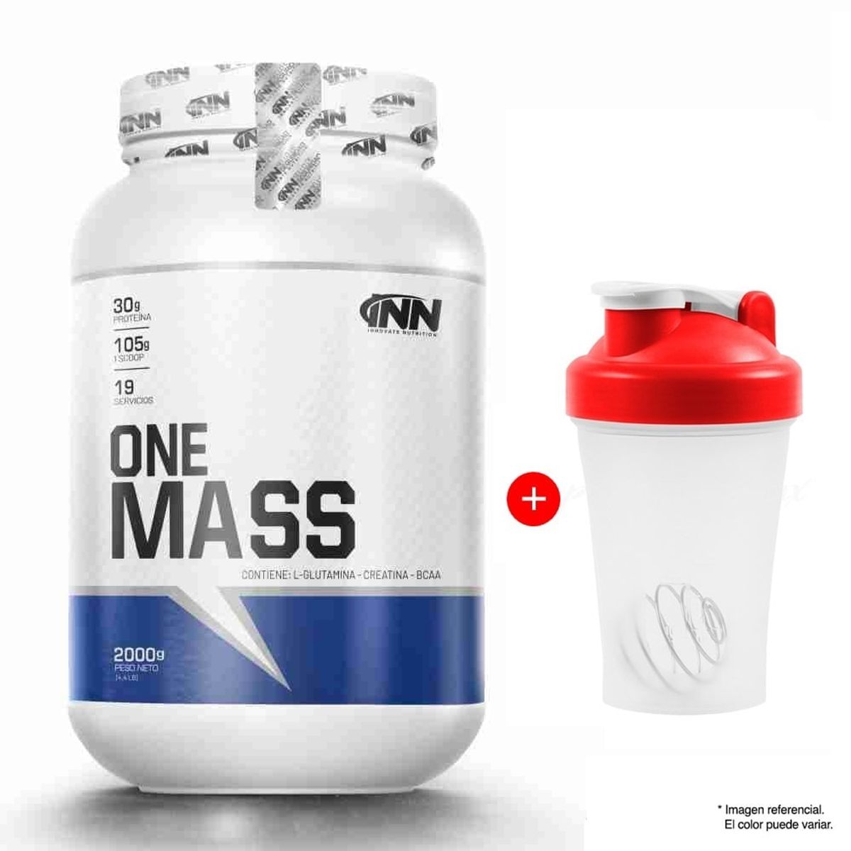 INN INNOVATE NUTRITION - Proteína INN One Mass 2 kg Chocolate + Shaker