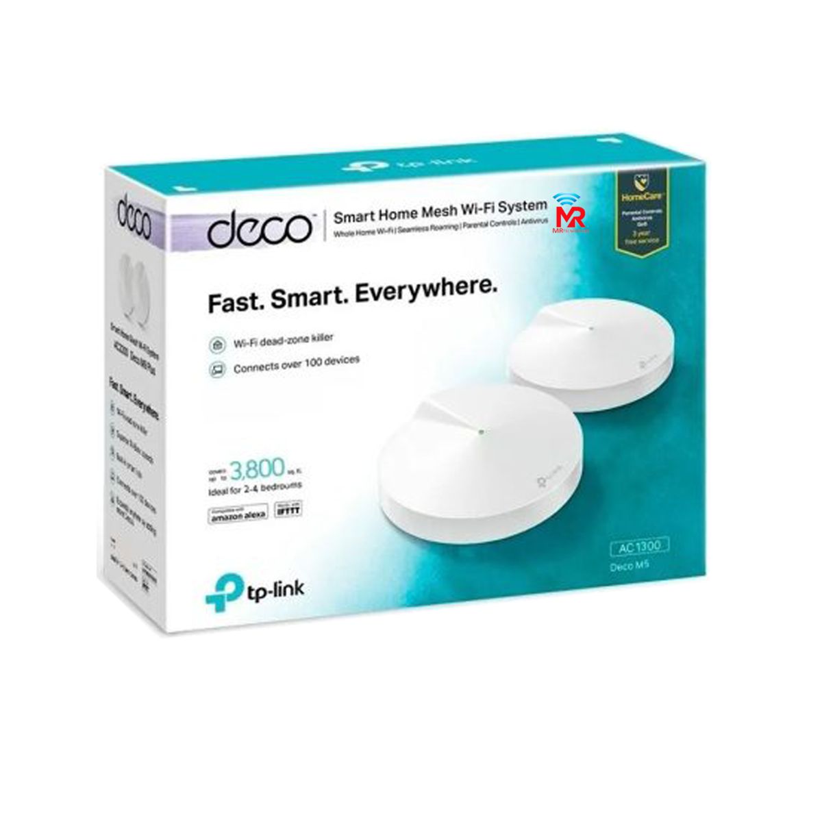 TP LINK - deco m5 2pack wifi mesh ac1300 full gigabit tp-link