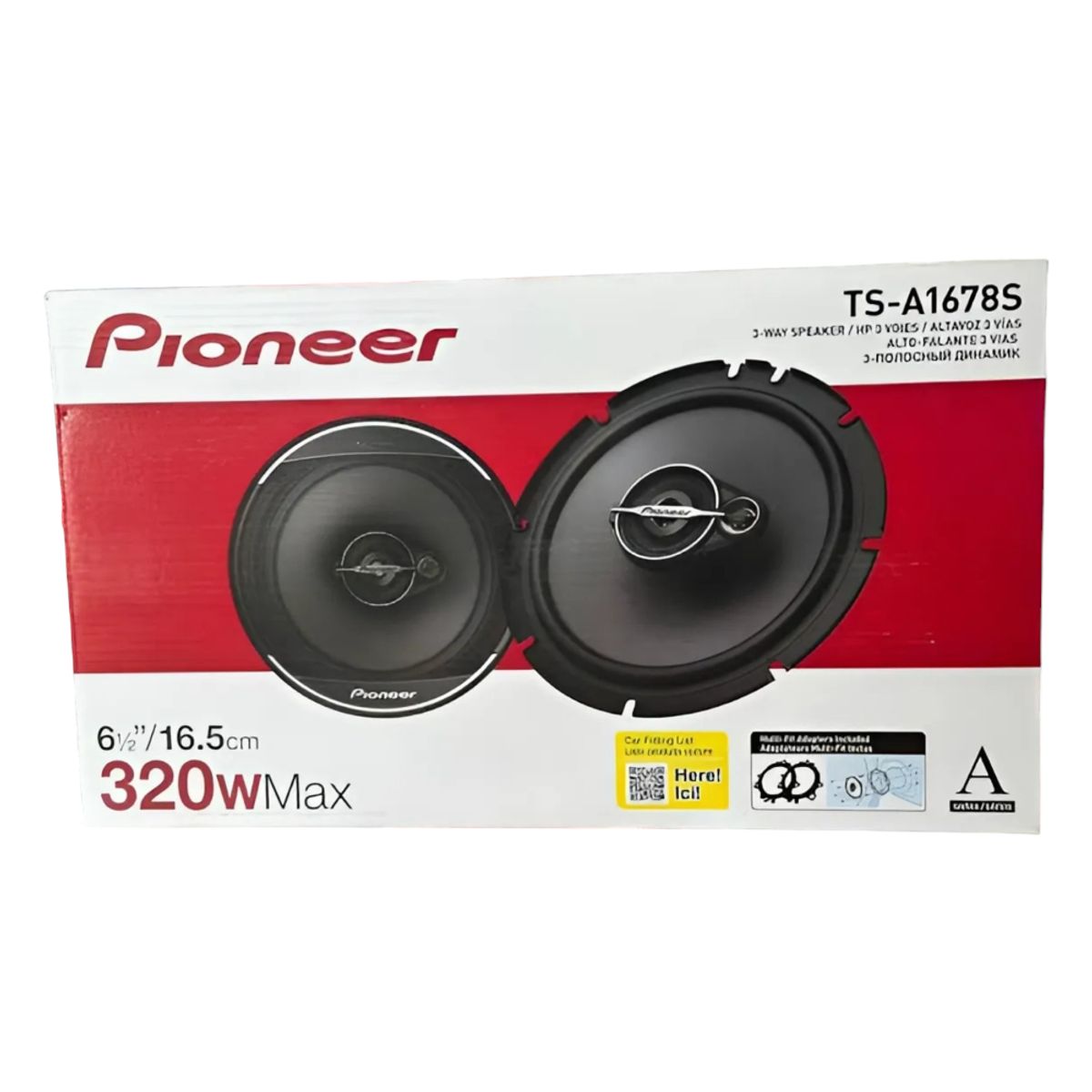 GENERICO - PARLANTES PIONEER TS-A1678S  - 320WATTS