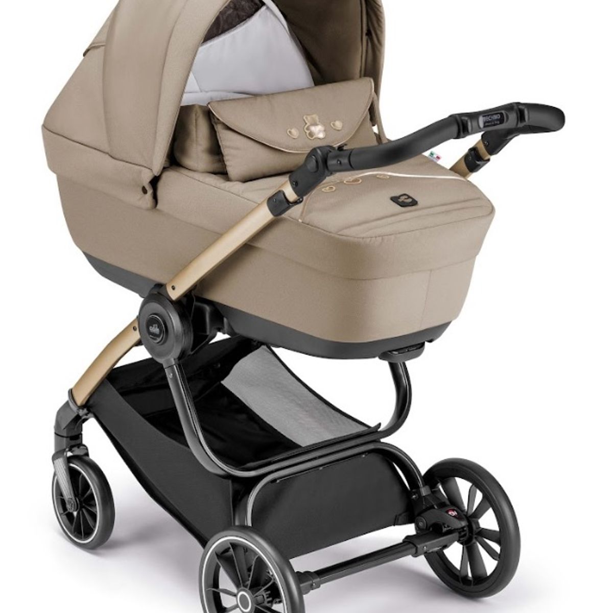 CAM IL MONDO DEL BAMBINO - CAM EXCLUSIVO COCHE MODULAR TECHNO POSH OSO ORO