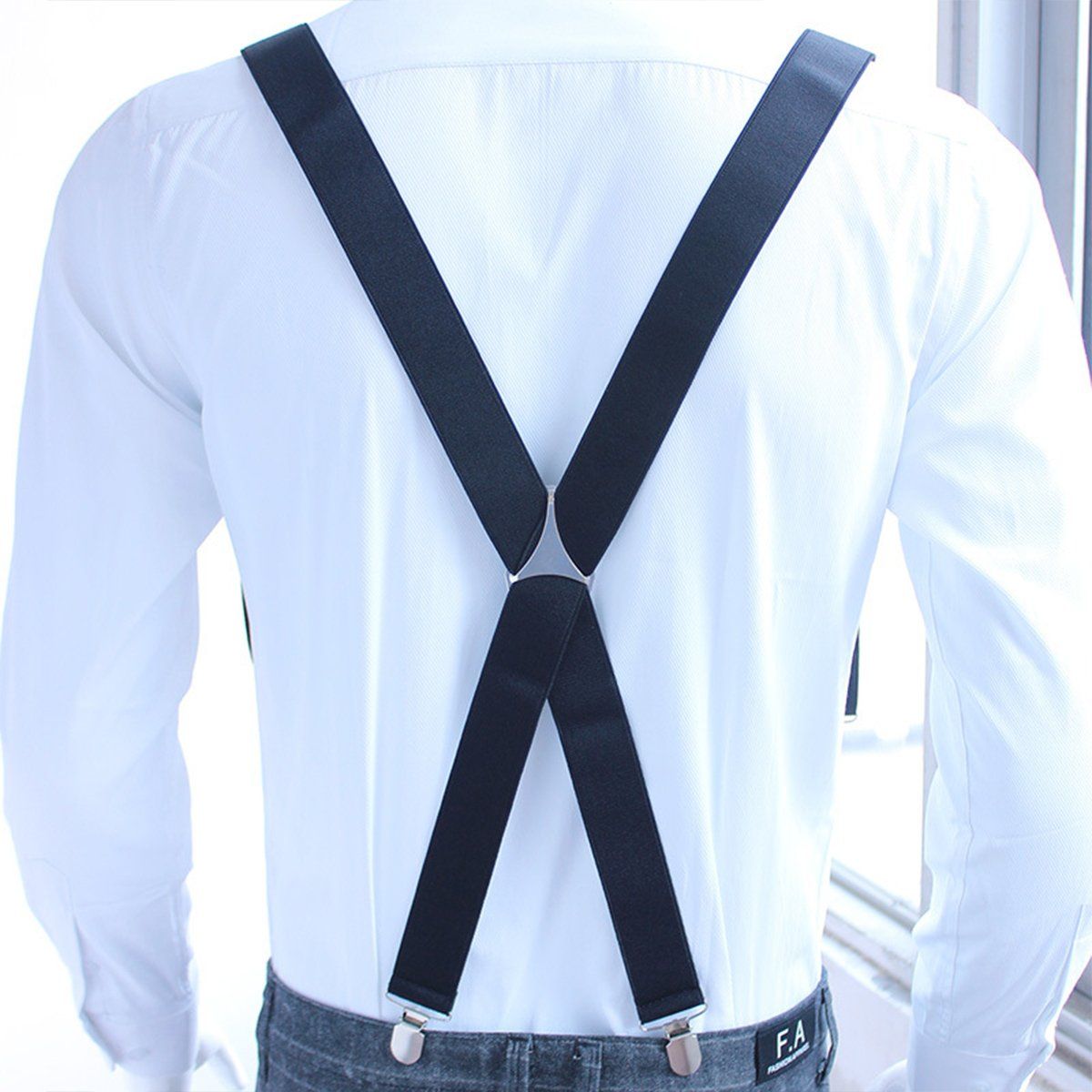 ZIMRAHYG - Correa Ajustable Antideslizante Para Hombre En Forma De X