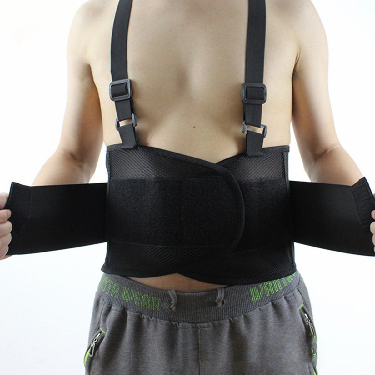 ZIMRAHYG - Cinturón de soporte de cintura protector de cintura fitness