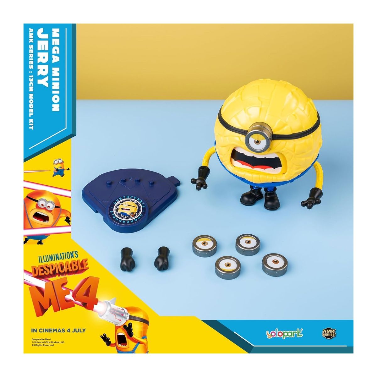 MINIONS - Despicable Me Mega Minion Jerry Mi Villano Favorito