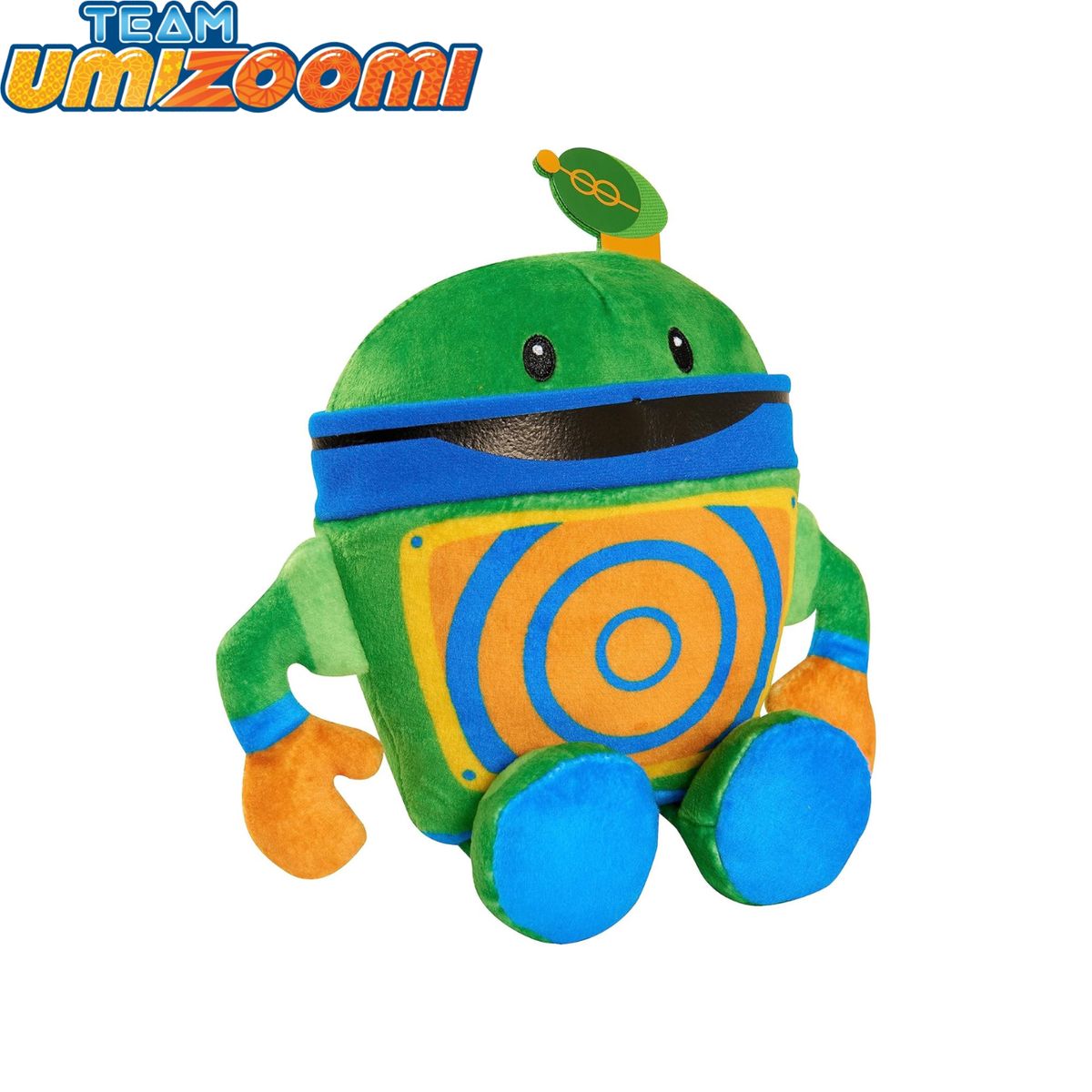 JUST PLAY - Peluche Bot - Robot Verde - Team Umizoomi Beans Just Play