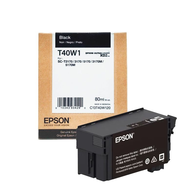 EPSON - CARTUCHO DE TINTA Epson T40W120 BLACK 80ML
