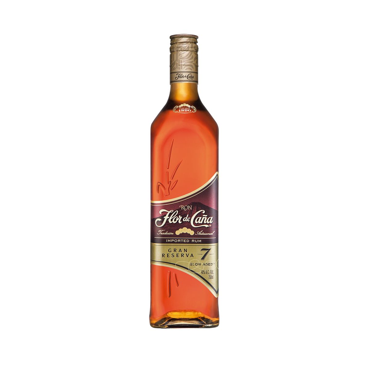 FLOR DE CAÑA - Ron Flor de Caña 7 años 750ml