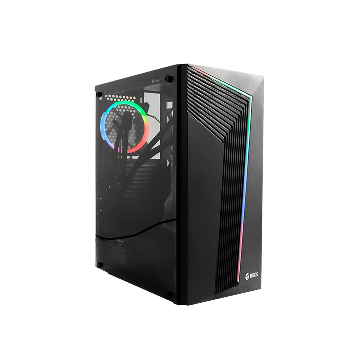 TEROS - Case Gamer Teros Te-1133n Mid Tower Atx 350w Negro
