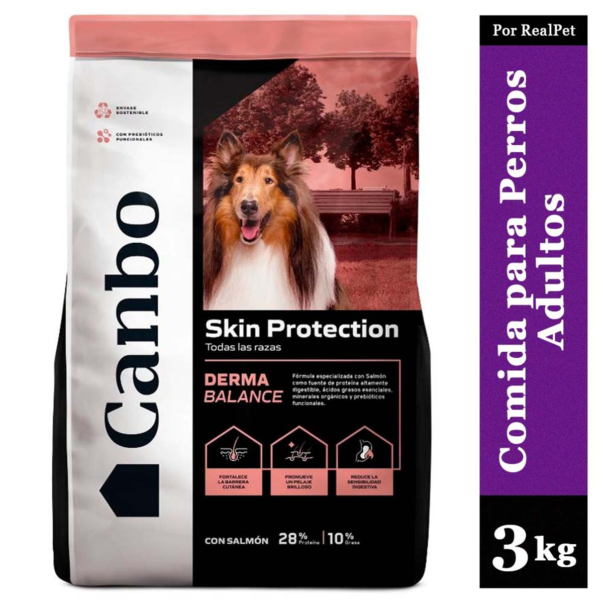 CANBO - Comida Perro Canbo Skin Protection Piel Sensible Salmón 3 kg