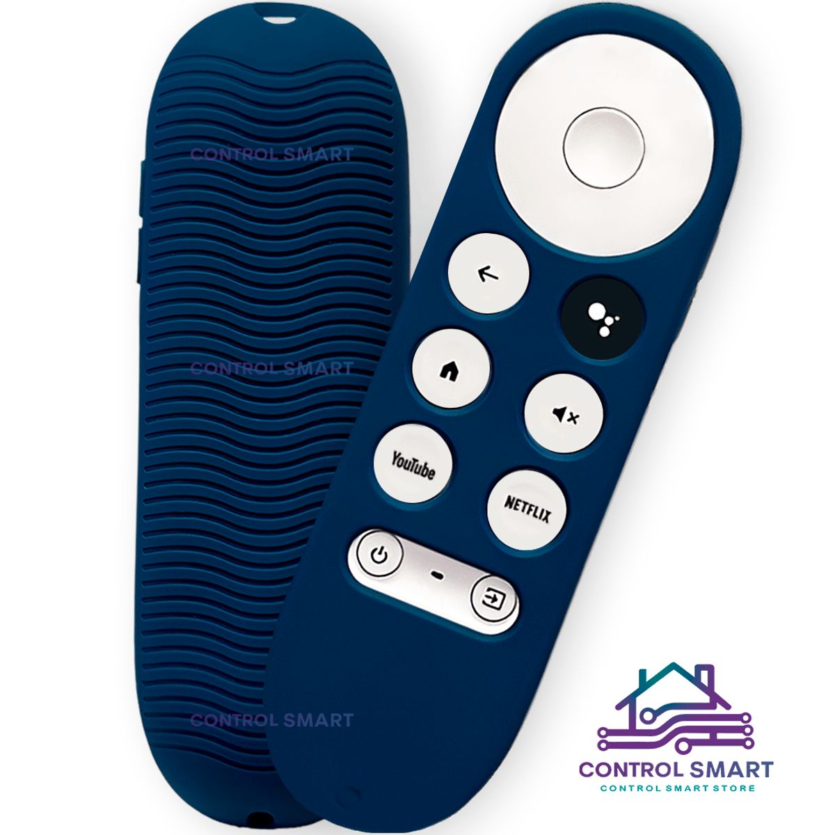 CASE - Funda Protector Para Control Google Chromecast 4 - Azul Noche