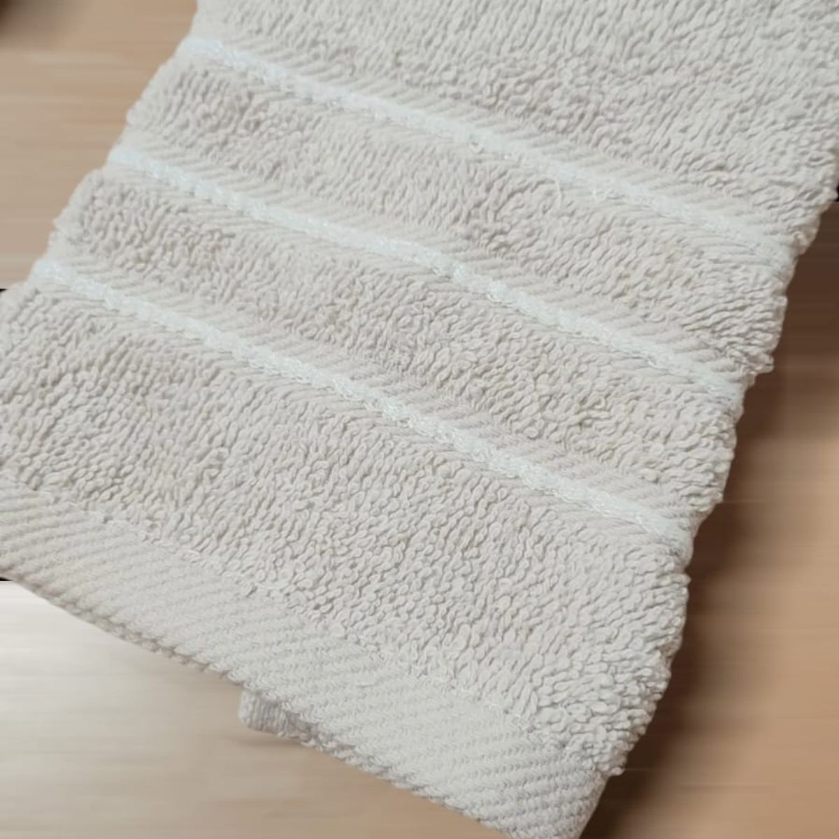 GENERICO - Set de Toallas para Rostro Bordado Bohemio 30x50 - Beige