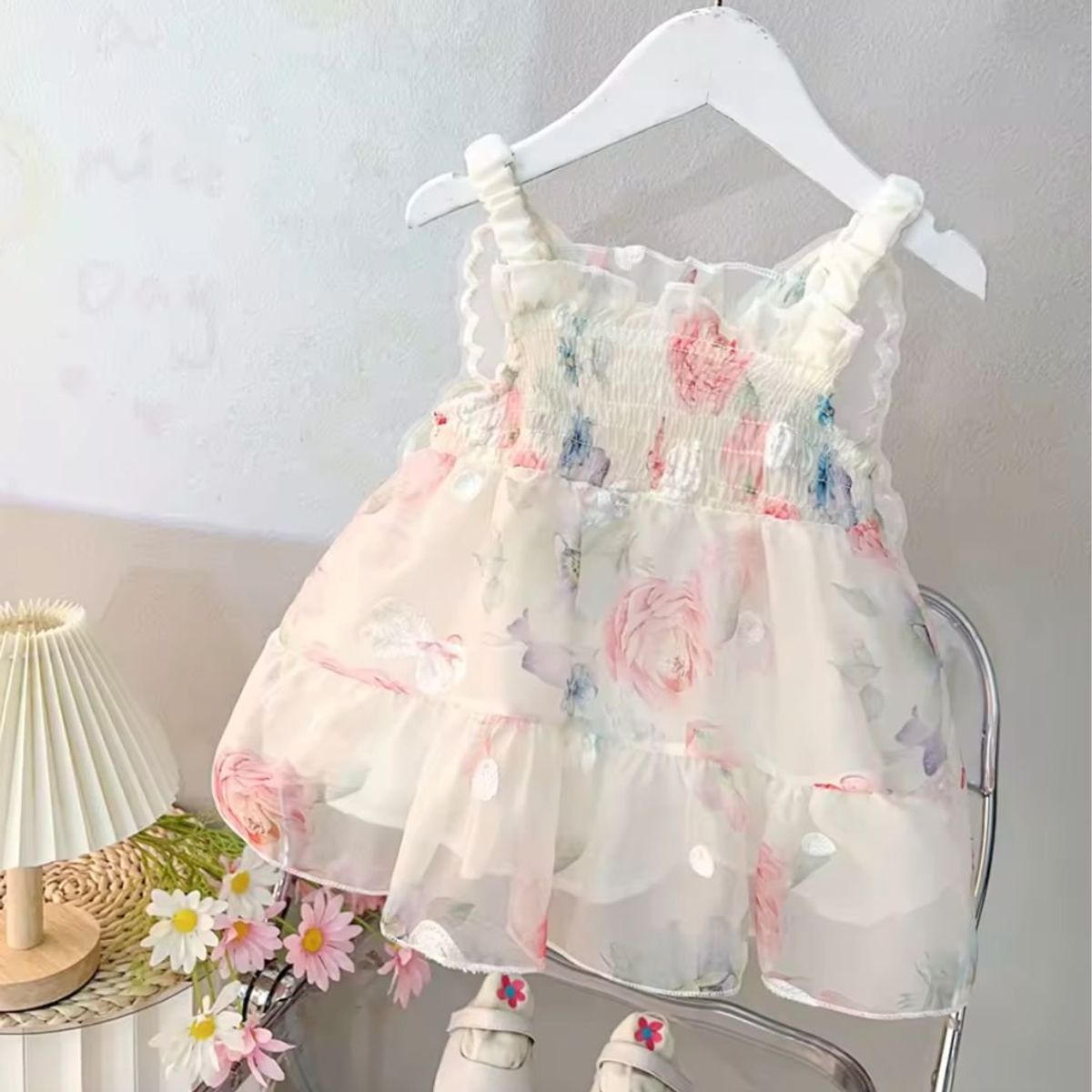 GENERICO - VESTIDO NIÑA  MODELO MARIPOSA