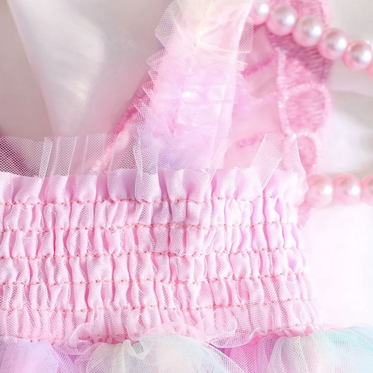 GENERICO - VESTIDO PARA BEBE   ( VESTIDO + VINCHA )