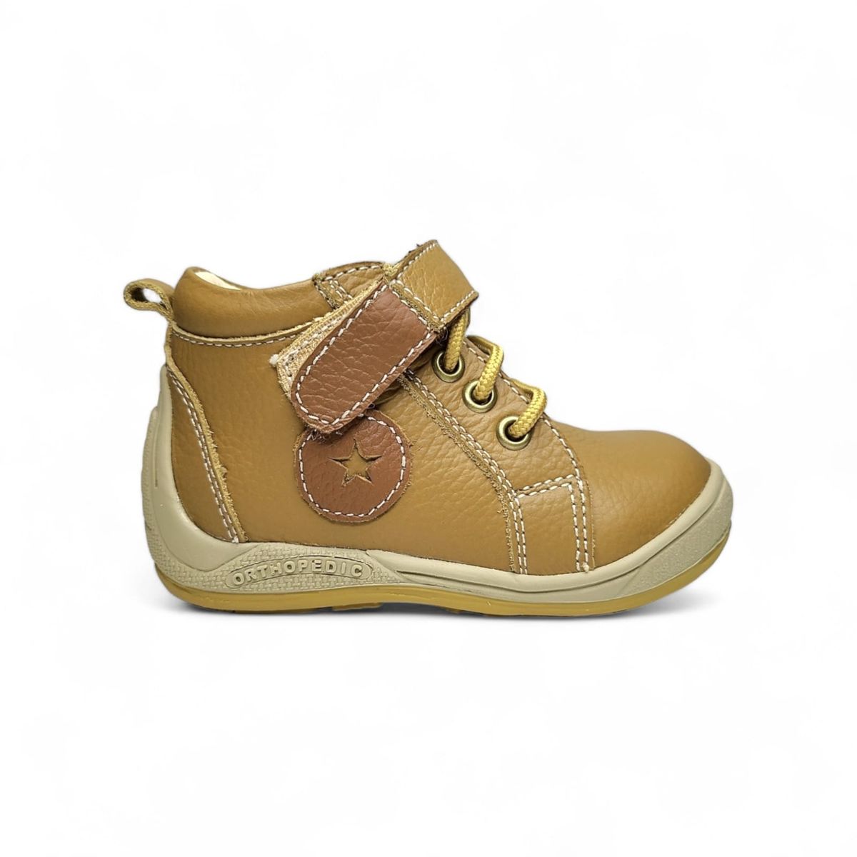 GENERICO - Zapato PegaPasador semi-ortopédico Miel Pibe para niño bebé