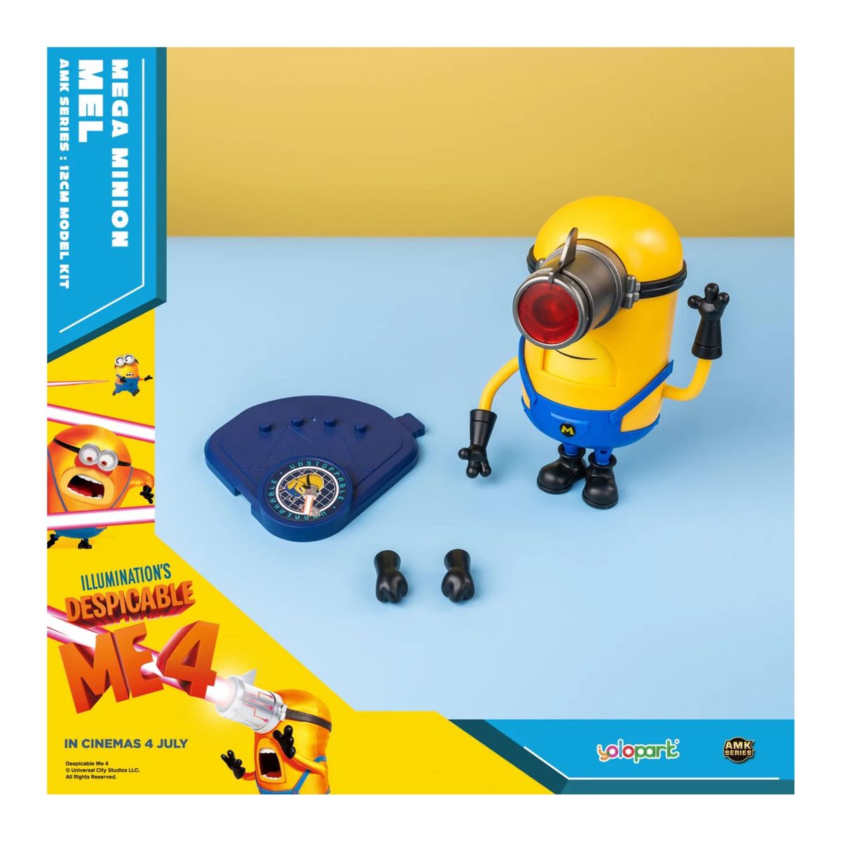MINIONS - Despicable Me Mega Minion Mel Mi Villano Favorito 4