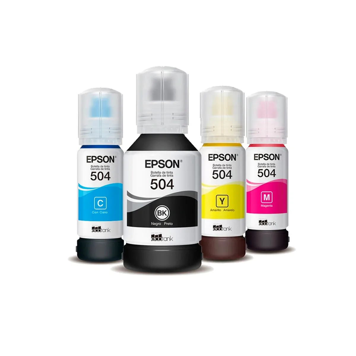EPSON - Tinta T504 original tinta epson JUEGO X 4 epson serie L P15