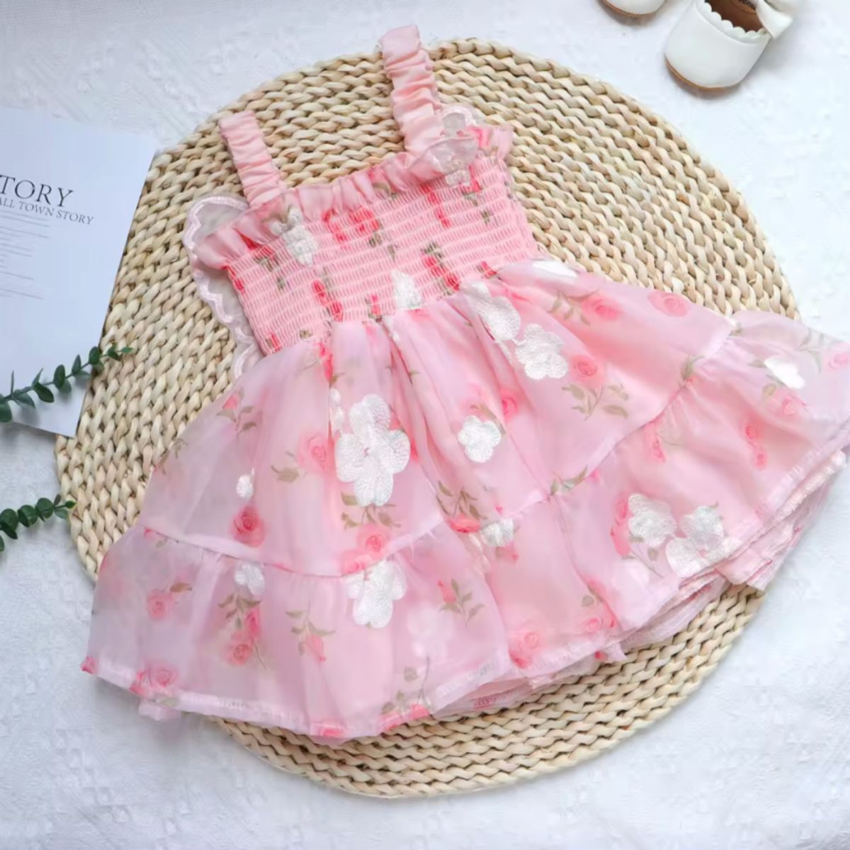 GENERICO - VESTIDO PARA NIÑA DE  MARIPOSA