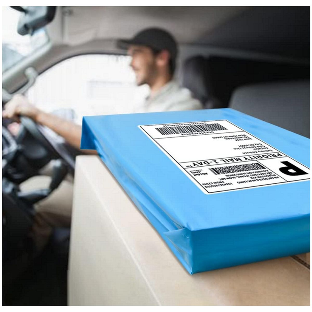 GENERICO - 100 BOLSAS ECOMMERCE ENVIOS EMBALAJE 22.8x15.2CM ADHESIVO