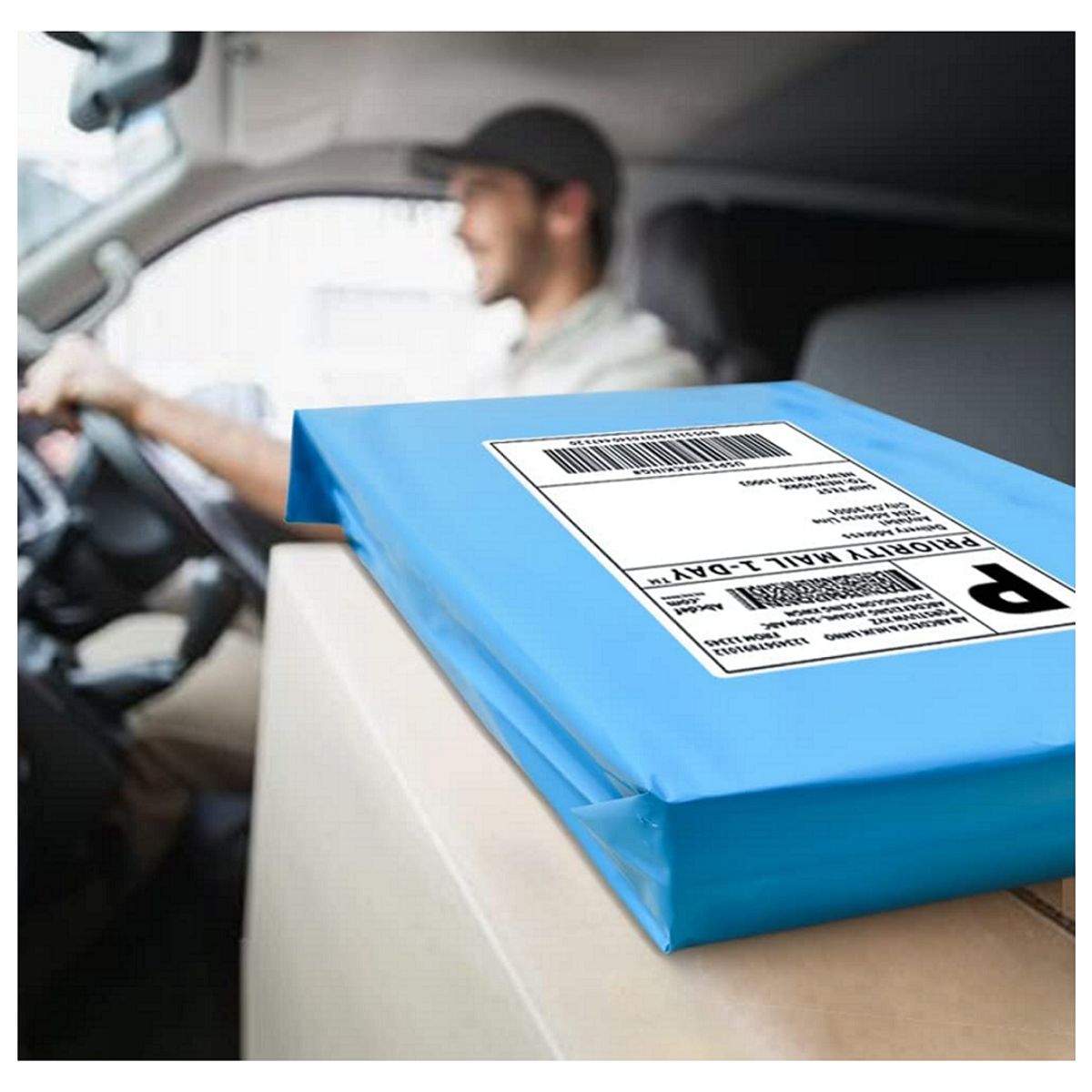 GENERICO - 100 BOLSAS ECOMMERCE ENVIOS EMBALAJE 22.8x15.2CM ADHESIVO