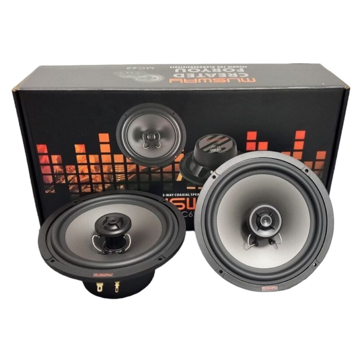 GENERICO - PARLANTES MUSWAY 200WATTS - MC62