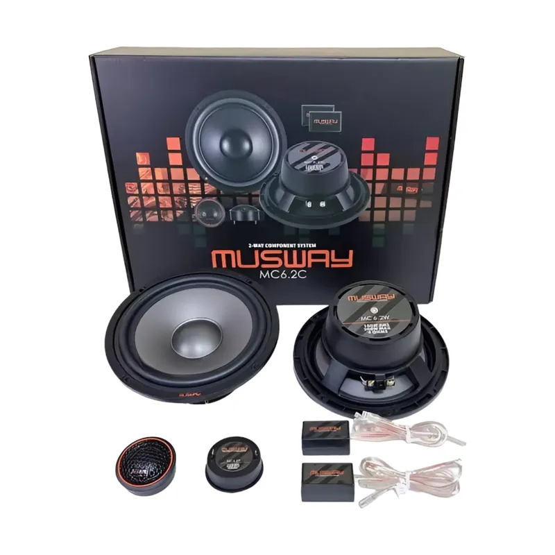 GENERICO - PARLANTES COMPONENTES MUSWAY 200WATTS  - MC6.2C