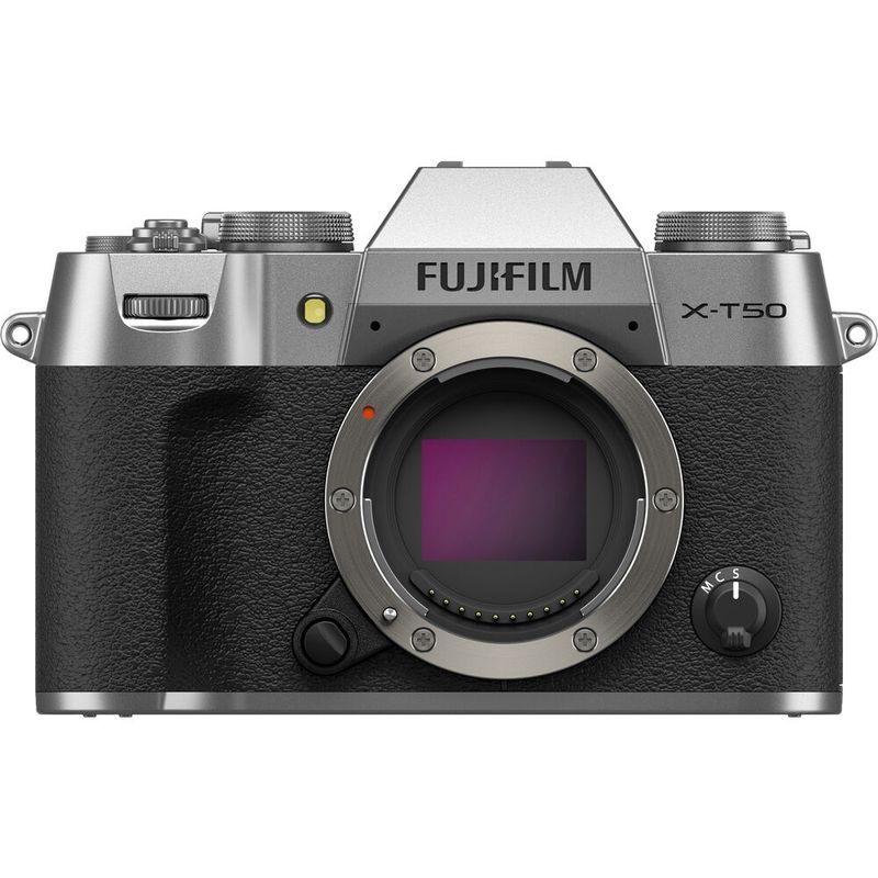 FUJIFILM - Fujifilm X-T50 Sin Espejo Cámara Solo Cuerpo - Plata
