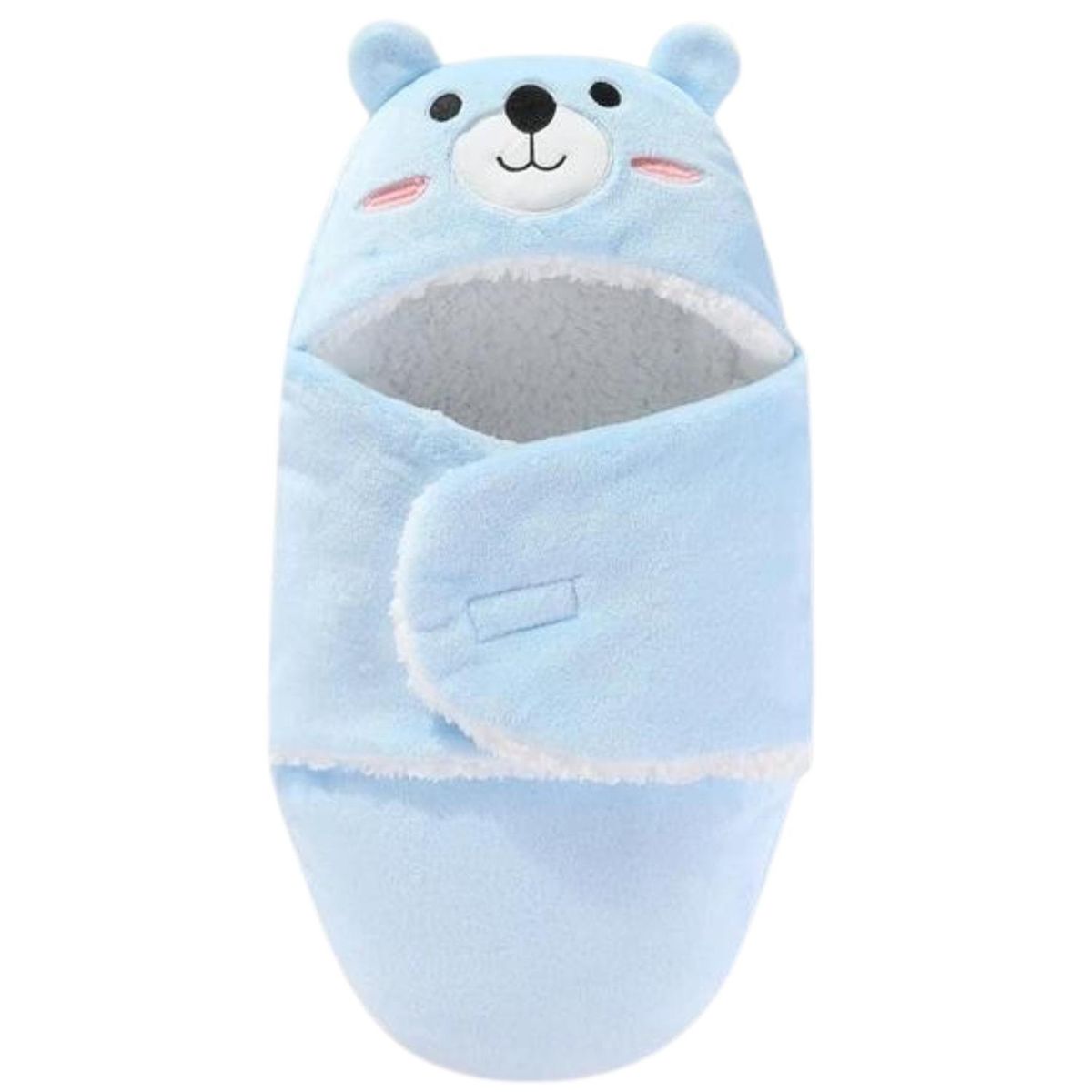 BABY MERINOS - Saco de dormir - Oso - Celeste