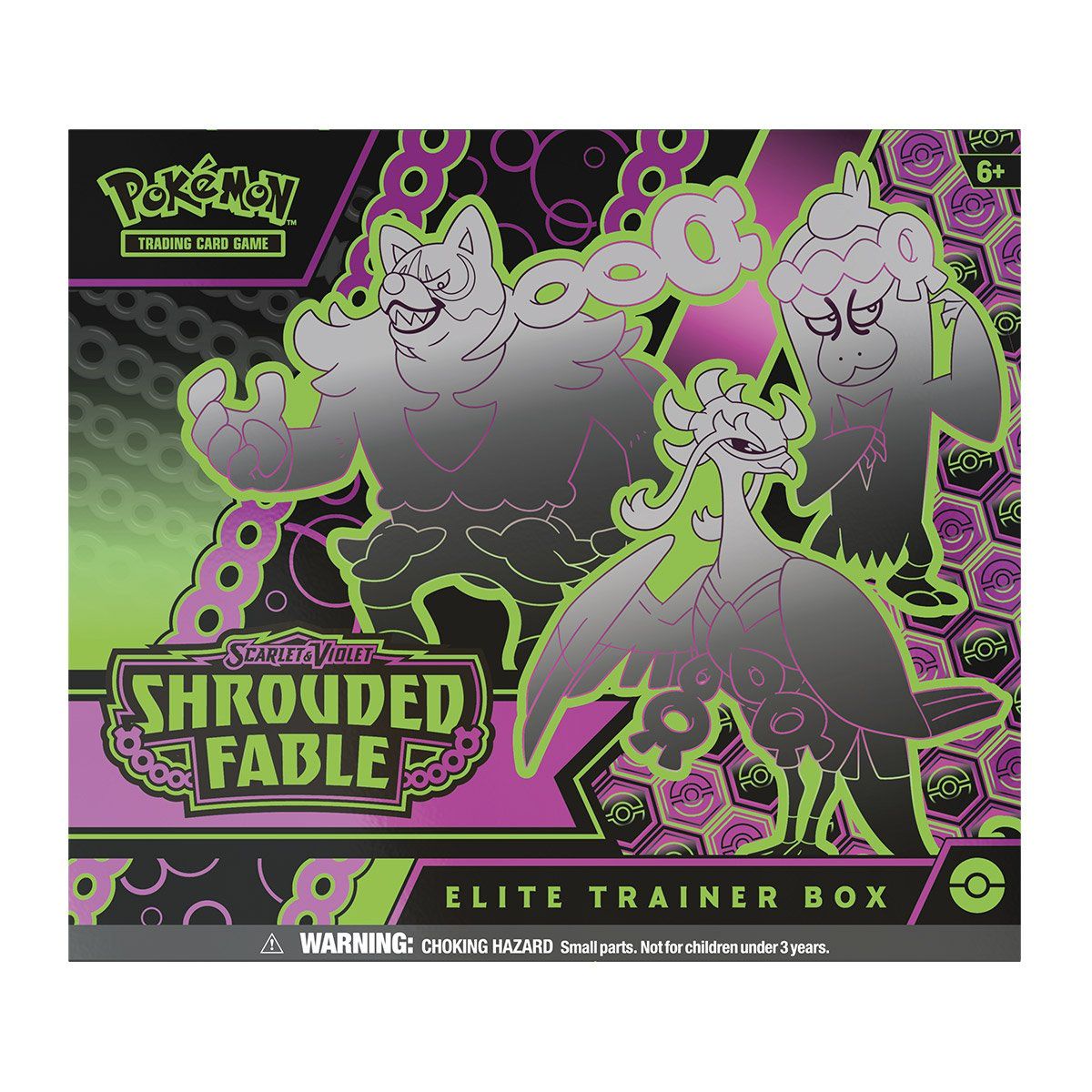 POKEMON - CARTAS DE POKEMON TCG SCARLET VIOLET SHROUDED FABLE-ELITE TRAINER BOX ENG