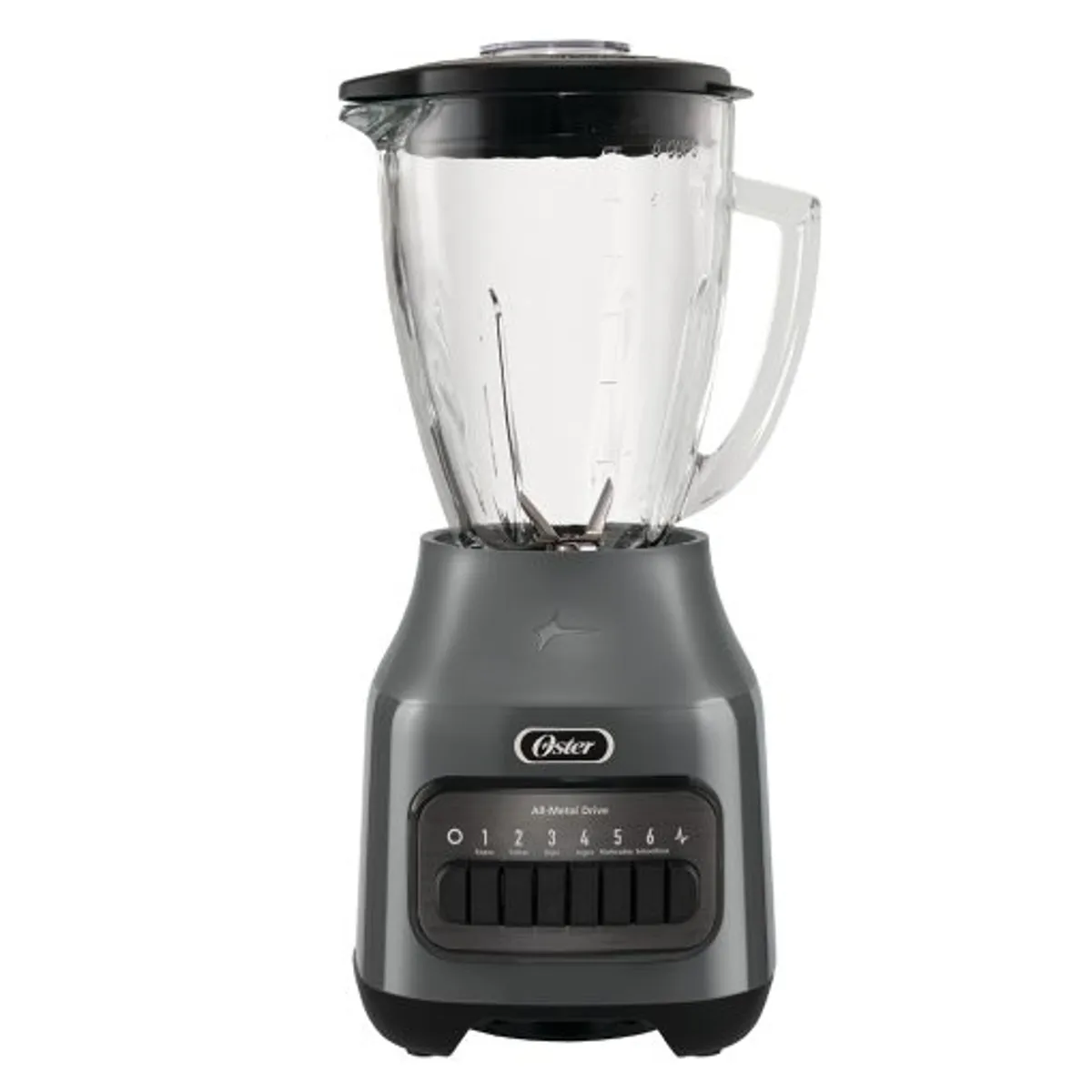 OSTER - Licuadora Oster® 1.5L con 6 Velocidades BLSTPEG GPB Gris