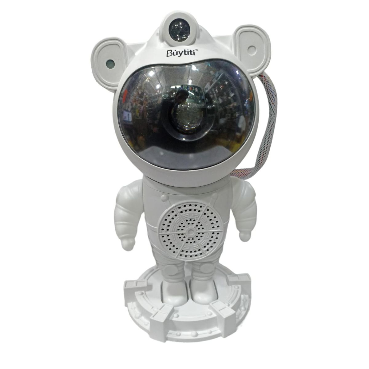 GENERICO - Lámpara astronauta proyector estrellas y nebulosa + Parlante bluetooth