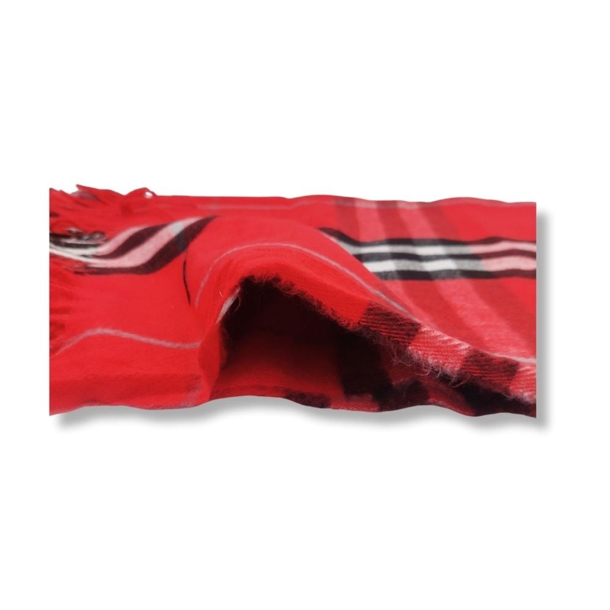 GENERICO - Maxi Bufanda Mujer Rojo