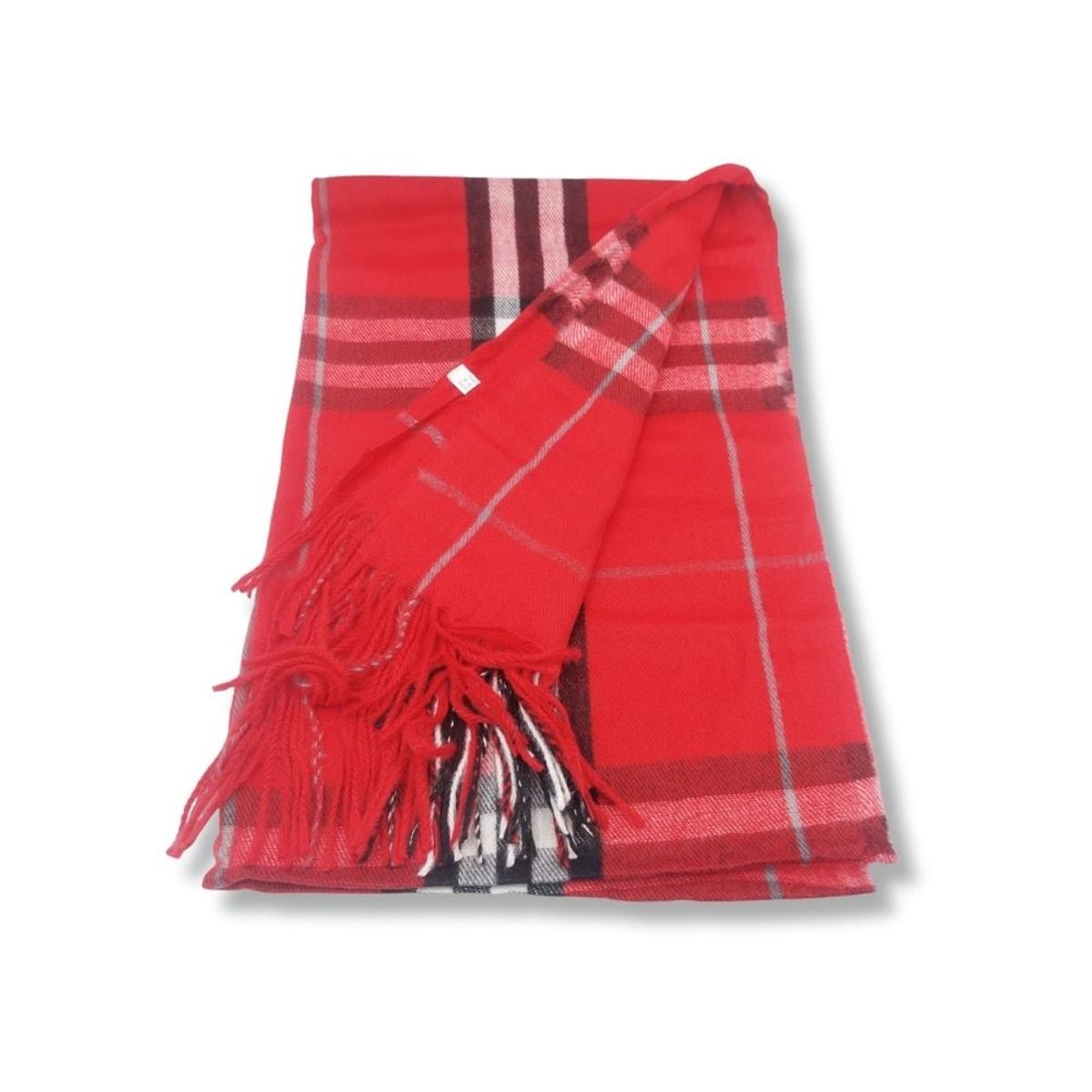 GENERICO - Maxi Bufanda Mujer Rojo