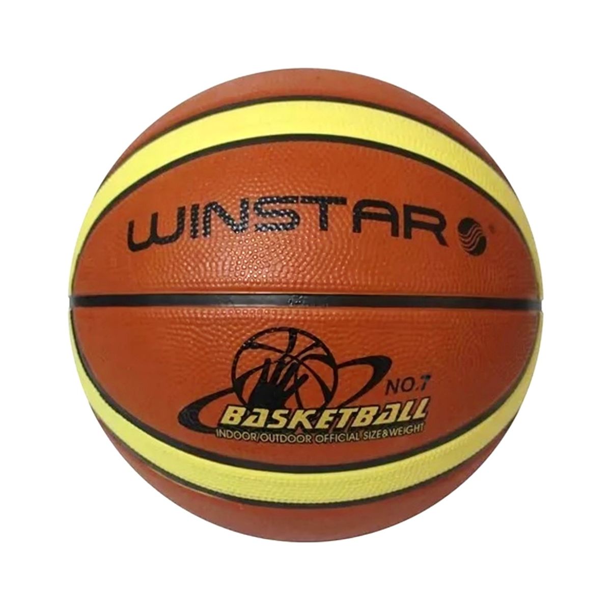 WINSTAR - PELOTA PARA BÁSQUET TALLA 7 BALONCESTO WINSTAR MARRÓN