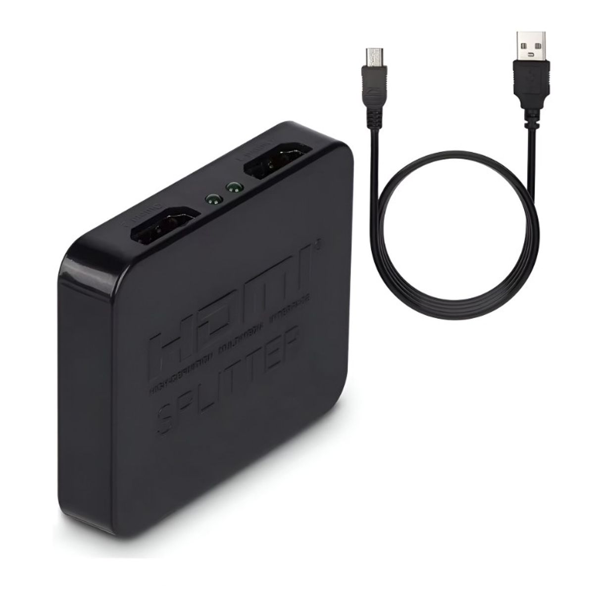 SEISA - Splitter Hdmi 1x2 Full Hd 4K 3D 1080P 60Hz Multiplica SeñaI